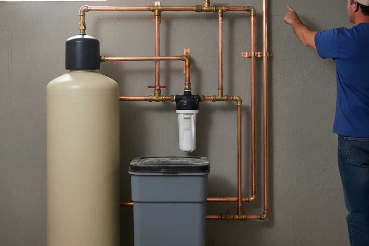 Whole-house water treatment system installed in Weatherford